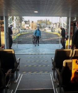 Kitsap County Ferry in Bremerton, Washington