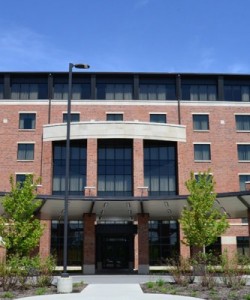 Scott Lodging Front Building in Illinois, Scott AFB