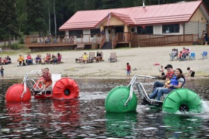 Birch Lake Activities in Eielson, Alaska