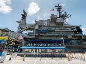 MIDWAY AIRCRAFT CARRIER MUSEUM- gate