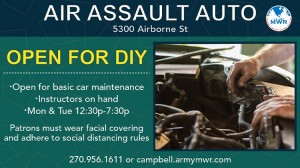 Air Assault Auto Banner in Kentucky, Fort Campbell