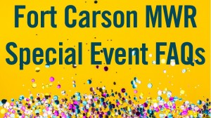 Fort Carson Special Event Banner in Colorado, Colorado Springs