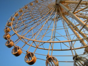 Giant Ferris Wheel in Sasebo, Japan