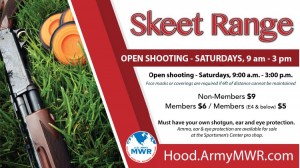 Skeet Range Opening Banner in Texas, Fort Hood