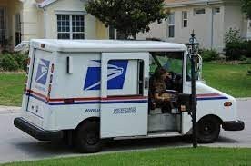 United States Postal Service-Joint Base Lewis McChord-mail truck