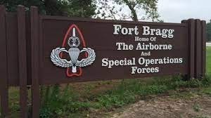 Fort Bragg Army- sign