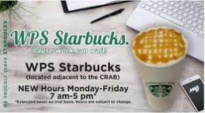 WPS Starbucks-NSB Kings Bay new hour