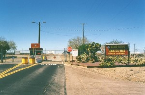 MCLB Barstow-sign