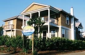 Beach Spa Bed &amp; Breakfas sign