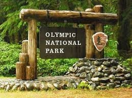 olympic national park-sign