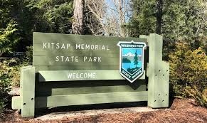 Kitsap Memorial State Park-sign