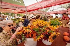 dupont farmers market wa state-flowers