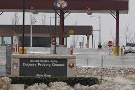 Dugway Proving Ground- gate