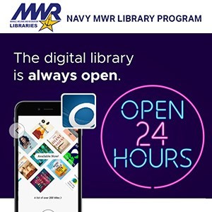 Navy MWR Digital Library- NSB Kings Bay time sign