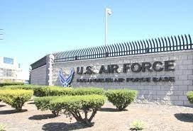 los angeles air force base-sign