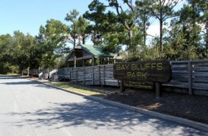 Bay Bluffs Park Entrance in Pensacola, Florida