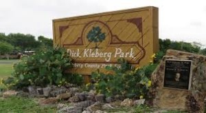 Dick Kleberg Park Kingsville-sign