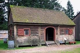 Fort Nisqually Living Museum House in Tacoma, Washington State