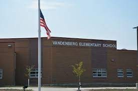 Vandenberg Elementary School Ellsworth Afb- flag Vandenberg Elementary School Ellsworth Afb- flag