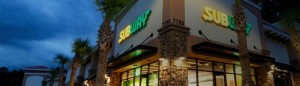 SUBWAY- BATTLE CREEK ANGB palm tress