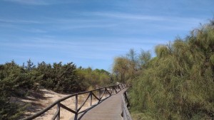Nature Trail Park in Rota, Spain