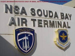 NSA Souda Bay Air Terminal in Greece