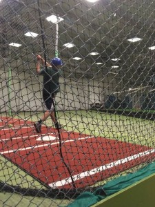 Batting cages in Catania, Italy