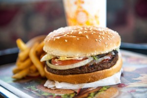 Burger King- Ellsworth AFB- fries and burger