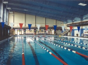 Replica Aquatic Center in El Paso, Texas