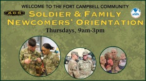 New Commers Orientation Banner in Kentucky, Fort Campbell