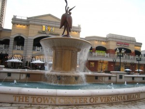 Town Center of Virginia Beach-fountain