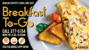 Breakfast Meal in Eielson, Alaska