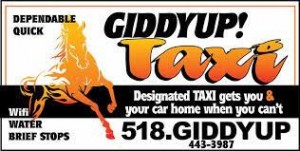 GiddyUp Saratoga Taxi- 1