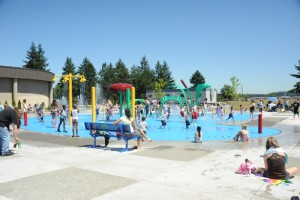 Outside Pool in Tacoma, Washington State