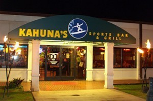 Kahunas Sports Bar and Grill in Hawaii