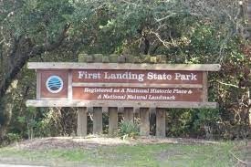 first landing state park virgini- sign