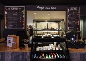 Pacific Coast Cafe counter