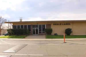 Beale Lanes Bowling center Facade