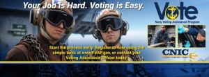 Navy Voting in Pensacola, Florida