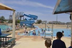 DZ Aquatic Center-Cannon AFB-slide