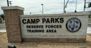 U.S Army Camp Parks- sign