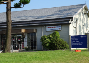 Community Bank Outside in Atsugi, Japan