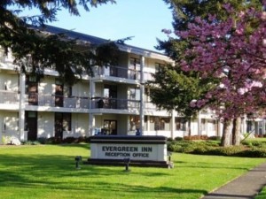 Evergreen Inn in Tacoma, Washington State