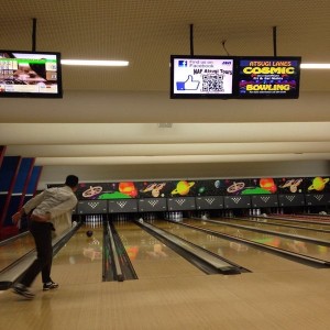 Bowling Lane in Atsugi, Japan