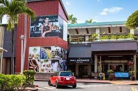 Ward Village Shops-red car