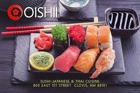 Oishii Japanese Thai Restaurant new mexico- sushi