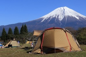 Outdoor Camping in Gotemba, Japan