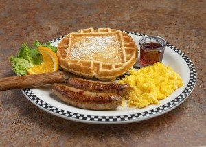 Black Bear Diner Lakewood- Washington States- waffle