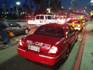 Red Cab of San Diego-traffic