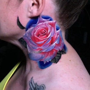 Rose Tattoo in Bremerton, Washington